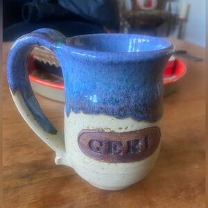 Vintage Hand Made Pottery Coffee Mug